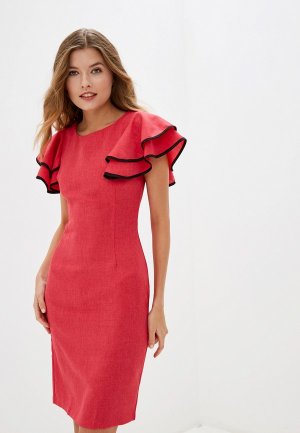 Платье Maurini. Цвет: красный