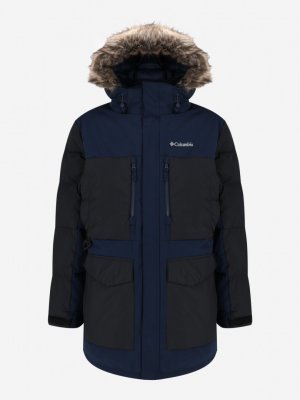 Куртка утепленная мужская Marquam Peak Fusion Parka, Синий Columbia. Цвет: синий