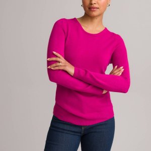 Пуловер ANNE WEYBURN. Цвет: розовый