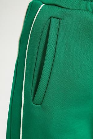 Зеленые спортивные брюки Red Valentino. Цвет: зеленый