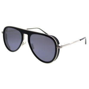 JCM Carl PJP 96 Солнцезащитные очки-авиаторы унисекс синие серебристые Jimmy Choo