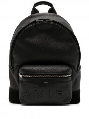 Рюкзак с тисненым логотипом AMIRI. Цвет: черный