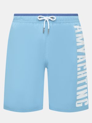 Плавательные шорты Alessandro Manzoni Yachting. Цвет: голубой