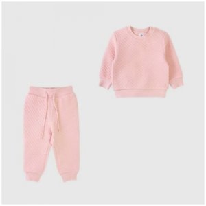 Комплект одежды , размер 74, розовый crockid. Цвет: розовый