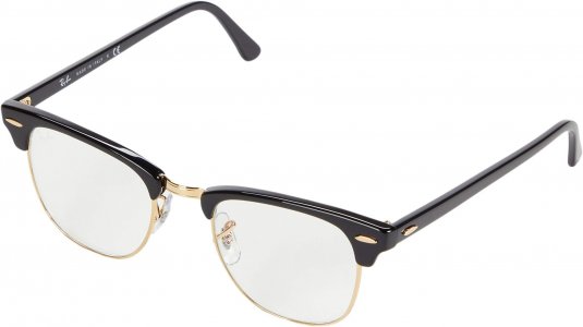 Солнцезащитные очки RB3016 Clubmaster Sunglasses , цвет Shiny Black Frame/Green Lens Ray-Ban