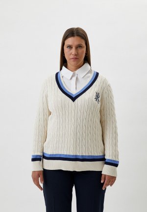 Пуловер Lauren Ralph Woman. Цвет: белый