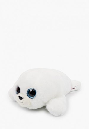 Игрушка мягкая Fancy Тюлень глазастик, 34 см. Цвет: белый