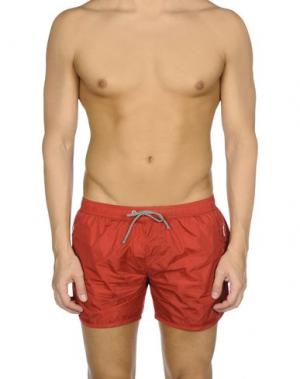 Пляжные брюки и шорты OBVIOUS BASIC. Цвет: красный