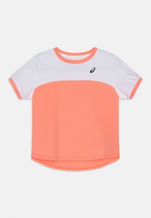 Спортивная футболка Girls Tennis ASICS, цвет guava/brilliant white Asics