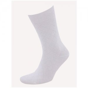 Комплект 3 пары носки мужские Гранд ZBL94, из бамбука, белый, 29-31. Цвет: белый
