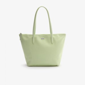 Сумки Женская сумка-тоут L.12.12 Concept на молнии Lacoste. Цвет: зелёный