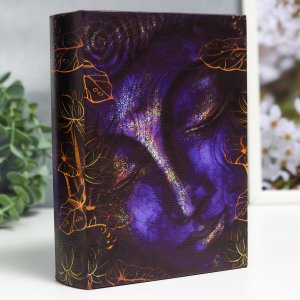 Шкатулка-книга дерево кожзам No brand