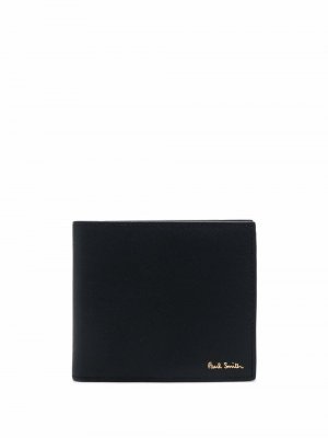 Бумажник с принтом PAUL SMITH. Цвет: черный