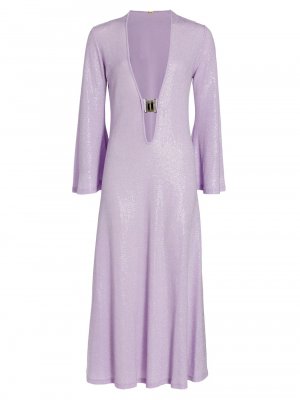 Платье макси Jullie с пайетками, фиолетовый Dodo Bar Or