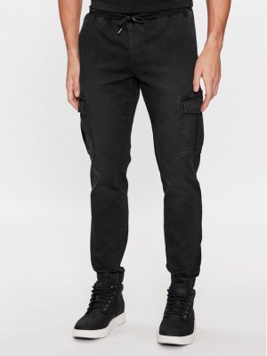 Тканевые брюки стандартного кроя , черный Only & Sons