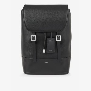 Рюкзак из искусственной кожи с пряжкой и логотипом , цвет noir / gris Sandro
