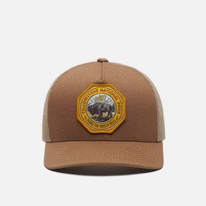 Кепка National Park Trucker Pendleton. Цвет: коричневый