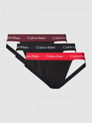 Шнурки с этикеткой на поясе, в упаковке 3 шт , красный Calvin Klein Underwear