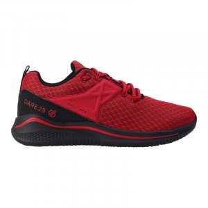 Мужские плио кроссовки на эластичной шнуровке Danger красный, черный DARE 2B, цвет negro 2B