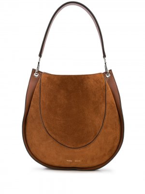 Большая сумка-хобо Proenza Schouler. Цвет: коричневый
