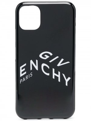 Чехол для iPhone 11 с логотипом Givenchy. Цвет: черный