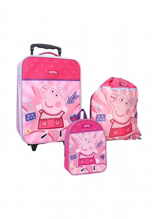 Комплект рюкзака Set Peppa Всегда Лучше Вместе , розовый Disney
