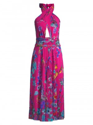 Платье миди с принтом Abito , разноцветный Fuzzi