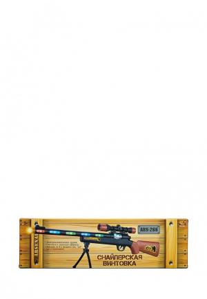 Игрушка Арсенал Снайперская с подставкой для стрельбы, эл/мех, со световыми и звуковыми эффектами. Цвет: разноцветный