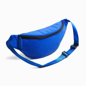 Поясная сумка Technical Belt Bag, синий Bershka