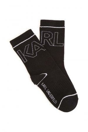 Детские носки 2 упаковки, черный Karl Lagerfeld