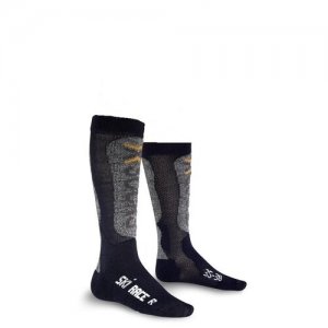Носки , размер 27-30, черный, серый X-Socks. Цвет: серый/черный