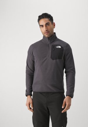 Флисовый пуловер EXPERIT 1/4 ZIP GRID , цвет asphalt grey/black The North Face