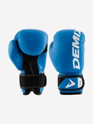 Перчатки боксерские детские , Синий Demix. Цвет: синий