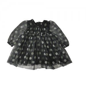 Платье для девочки черный/зеленый размер:80 Lilax