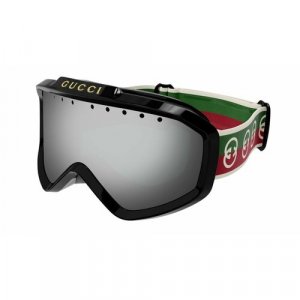 Солнцезащитные очки GG1210S 001, черный GUCCI. Цвет: черный