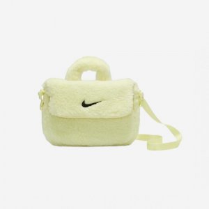 Детская сумка через плечо из искусственного меха NSW Неоновая Nike