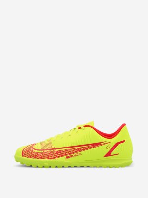 Бутсы для мальчиков Vapor 14 Club Tf, Желтый, размер 31 Nike. Цвет: желтый