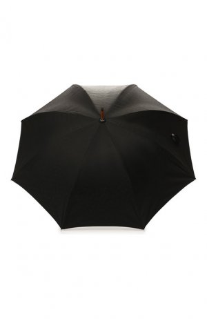 Зонт-трость Ermenegildo Zegna. Цвет: чёрный