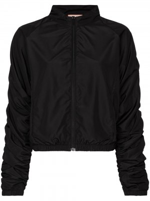 Укороченная спортивная куртка Fantabody. Цвет: черный