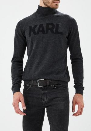 Водолазка Karl Lagerfeld. Цвет: серый