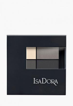 Тени для век Isadora Eyeshadow Quartet 03, 3.5 г. Цвет: разноцветный