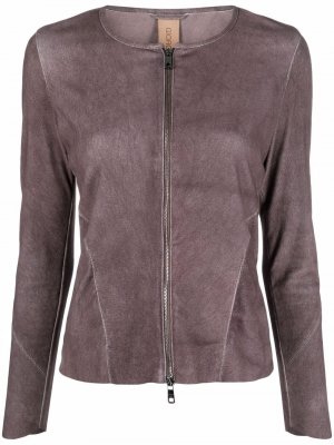 Короткая куртка Giorgio Brato. Цвет: фиолетовый