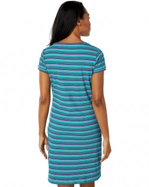 Платье U.S. POLO ASSN. USPA Rib Stripe Dress, цвет Deep Green