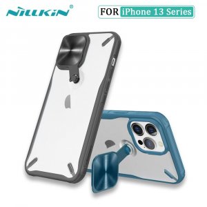 Чехол для iPhone 13 Nillkin Cyclops, металлический чехол-держатель телефона с подставкой Apple Pro/iPhone Pro Max, задняя крышка