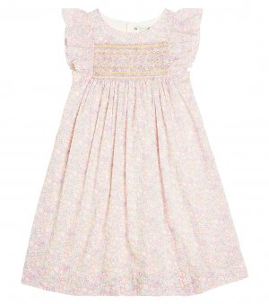 Платье fiorella с цветочным принтом , мультиколор Bonpoint