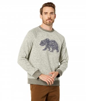 Пуловер , Los Feliz Fleece California Bear Crew Lucky Brand