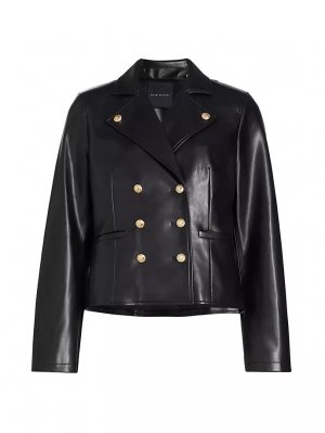 Веганская кожаная куртка Hazel , цвет noir Elie Tahari