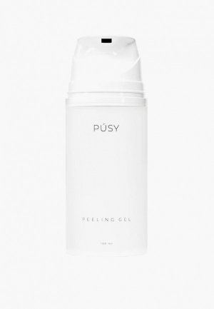 Пилинг для лица Pusy кислотный с витамином ухода за сухой, чувствительной и проблемной кожей, 100 мл. Цвет: белый
