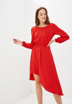Платье ChilliWine. Цвет: красный