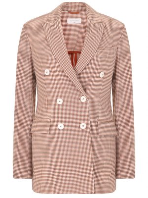 Пиджак шерстяной CIRCOLO 1901. Цвет: коричневый